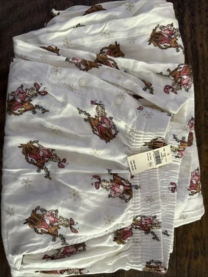 NWT Aerie Cindy Lou Who Flannel Off-Duty Flannel Pajama Pants Large Short Grinch - Image 1 of 3