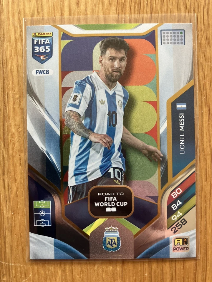 Panini Adrenalyn XL FIFA 365 2026 - Lionel Messi FWC 8 - Imagen 1 de 1