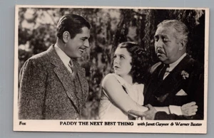 Fotografia Paddy la prossima cosa migliore Janet Gaynor Warner Baxter film settimanale - Foto 1 di 2