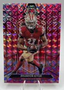 2024 Panini Mosaic Mosaic Camo Pink #193 Brandon Aiyuk San Francisco 49ers - Foto 1 di 2