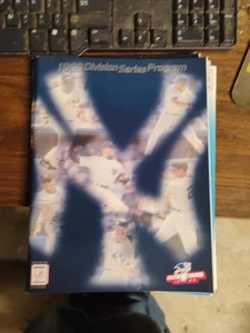 Programa Serie Divisional Yankees de Nueva York 1999 - Revista Oficial MLB - Imagen 1 de 9