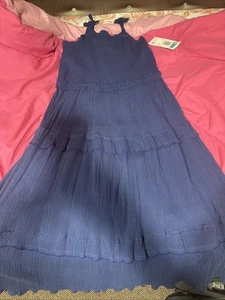 Navy Dress Girls Size 16 - Picture 1 of 4