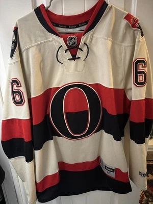 Camiseta Ottawa Senators Heritage versión (clásica). Cosido mediano para hombre Foto 1 de 4