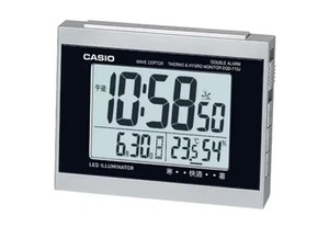 NEW CASIO Alarm Clock DQD-710J-8JF Radio-controled Temperature Humidity Japan - Picture 1 of 3