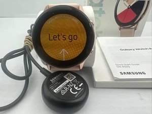 Samsung Galaxy Watch Active SM-R500 (40mm) Rose Gold (Bluetooth) - Picture 1 of 10