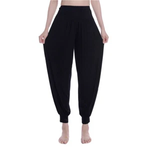Harem Yoga Pants Yoga Loose Pants Running Sweatpant Woman Gym Sweatpant Woman - Picture 1 of 12