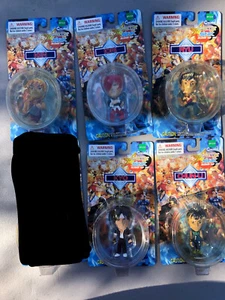 Vintage CAPCOM vs SNK Millennium Fight 2000 Mini-Figure Key Chain Lot of 5 - Picture 1 of 2