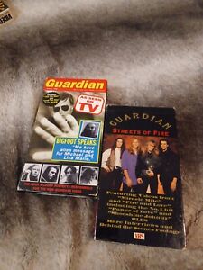 Guardian Lot of 2 Christian Music VHS LOT Streets of Fire + As Seen on TV Rare 