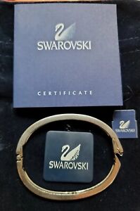 Swarovski Crystal Bracelet with Tags, Bag and Box