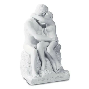Der Kuss 8cm weiß nach Auguste Rodin - Bild 1 von 1