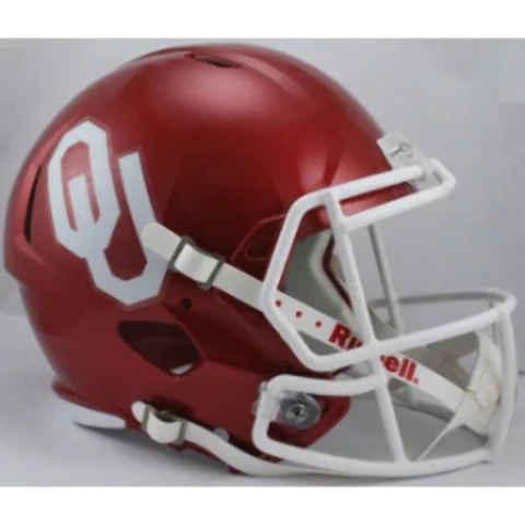 Oklahoma Sooners Full Size Replica Speed Football Helmet - NCAA Cover