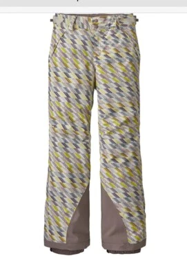 PATAGONIA EVERYDAY READY INSULATED SNOW PANTS GIRLS SIZE LARGE 12 STARDUST NWT Foto 1 de 3
