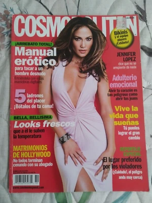 JENNIFER LOPEZ COSMOPOLITAN MEXICAN MAGAZINE MEXICO SPANISH JUNE 2005 - Image 1 of 2