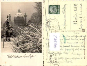 746582 Foto AK Wien Vienna Karlskirche im Winter 1941 - Picture 1 of 1