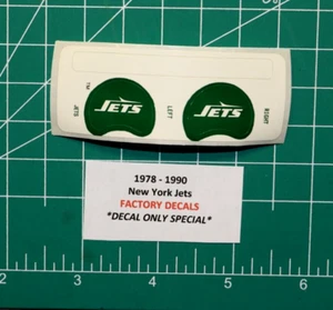 1978 - 1990 NY Jets *FACTORY DIECUT* Football Gumball Helmets *DECAL SHEET ONLY* - Picture 1 of 3