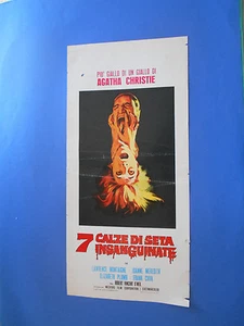 POSTER 7 BLUTIGE SEIDENSTRÜMPFE AGATHA CHRISTIE JOANNE MEREDITH A1 - Bild 1 von 1