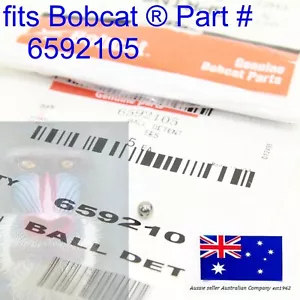 fits Bobcat Hydraulic Control Valve Detent Ball Bearing 6592105 743 751 753 763 - Picture 1 of 7