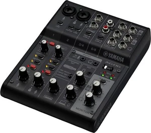 Yamaha AG06MK2 6-Channel Mixer and USB Audio Interface (Black) - Picture 1 of 4