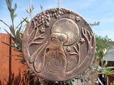 Moon Gazing Hare Wall Plaque 20cm Lisa Parker