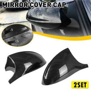 2set For BMW E90 E91 E92 E93 PRE-LCI Carbon Style M3 Style Side Wing Mirror Cove