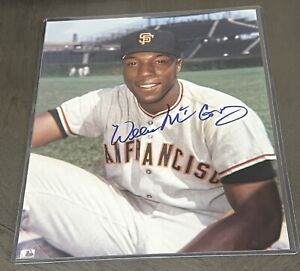 Willie McCovey Signed Autographed MLB Licensed 8x10 Photo San Francisco Giants 
