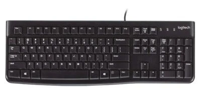 Tastiera Logitech USB Layout US Nera (920-002479) - Immagine 1 di 2