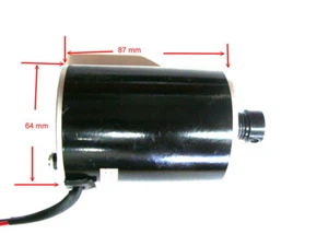 2 Elektro Motoren von 60 -180V regelbar niedrige Drehzahl defekt ?nur für Bastle - Bild 1 von 6