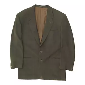 Gianni Versace Blazer Jacket | Vintage Mens Green High End Designer Suit Formal - Picture 1 of 4