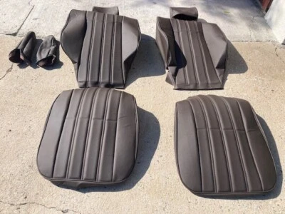 KIT TAPIZADO ASIENTO ESTÁNDAR CUERO BMW E28 528I 528e 535i hermoso nuevo Foto 1 de 4