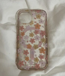 For iPhone 13 Luxury Flower Pattern Magsafe Phone Case ( Used ) - Picture 1 of 13