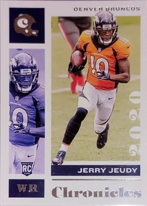 2020 Panini Chronicles #29 Jerry Jeudy RC - Denver Broncos Rookie Card - Picture 1 of 1