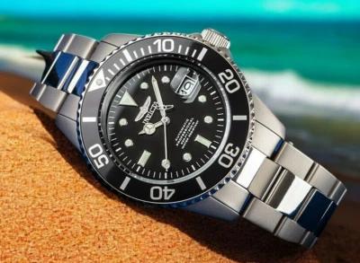 Reloj Invicta Hombre 45mm TITANIO SÓLIDO Pro Diver AUTOMÁTICO NH35A 200m 0420 Foto 1 de 4