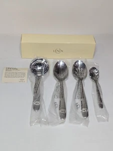 Lenox Innocence Glossy Hostess Serving Set Flatware Silverware 18/10 Stainless - Picture 1 of 10