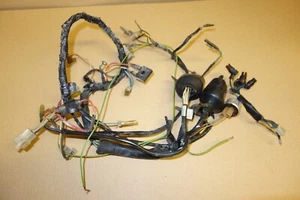 Yamaha xt125 xt 125 3YU 1981 wiring loom harness DAMAGED - Picture 1 of 6