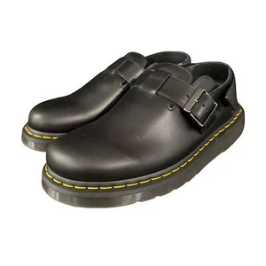 Dr. Martens Jorge II Leather Slingback Mules Black Brando, Size 9(M) 10(W) NWOB - Picture 1 of 7
