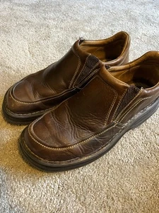 Born Blast II Slipper Braun Leder Mokassins Halbschuh B6093 Herren 8,5 m - Bild 1 von 7