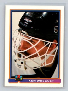 1991-92 Bowman #231 Ken Wregget Philadelphia Flyers - Picture 1 of 2