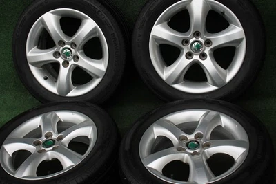 Original Skoda Fabia 5J Roomster 5J0601025A Sommerräder 195/55 R15 85V -6,7mm5,8 - Bild 1 von 4