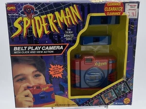 1994 ToyBiz Spider-Man Belt Play Camera Factory Sealed MOC Spiderman Marvel Toy - Picture 1 of 6