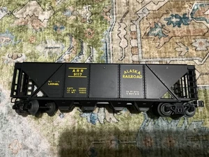 LIONEL ALASKA RAILROAD FOUR BAY QUAD COVERED HOPPER CAR 6-9117! O GAUGE Read - Picture 1 of 4