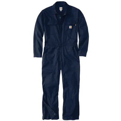 NEW Carhartt FR Blue Coveralls 100% Cotton - Image 1 of 4