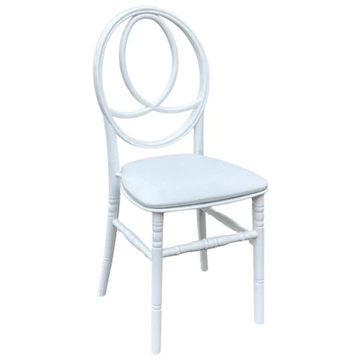 Silla New Phoenix De Plástico Polipropileno Blanco Con Cojín Acolchado De Regalo - Imagen 1 de 4