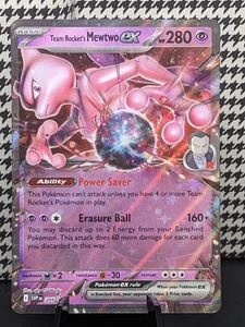Pokemon Team Rocket's Mewtwo ex 205 Sv: Scarlet & Violet Promo Cards Holo TCG๐ - Picture 1 of 2