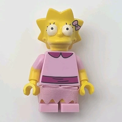 LEGO Simpsons серия 2 - розовое платье минифигурка Лизы Симпсон - Изображение 1 из 2