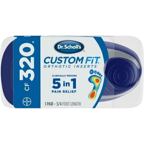 Dr. Scholl's CF320 Custom Fit Orthotic Inserts - One Pair