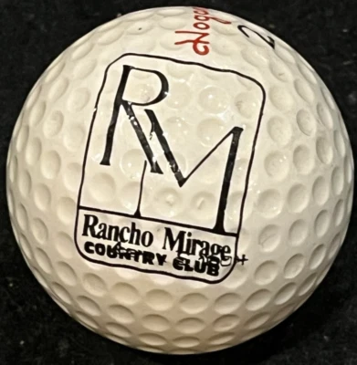 Rancho Mirage Country Club Logo Golf Ball Palm Springs, CA Vintage Hogan - Image 1 of 4