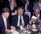 Donald Trump, Al Taubman And Malcolm Forbes Attend Williams  - 1989 Old Photo 7