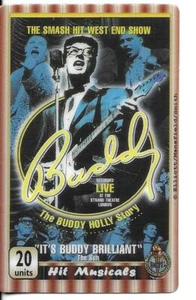 RARE / CARTE TELEPHONIQUE - BUDDY HOLLY / PHONECARD TELEFONKARTE CALLING CARD - Foto 1 di 2