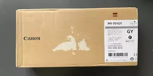 Original Canon Tinte - PFI-701 701GY GRAU / IPF8000 8100 9000 9100 (inkl. MwSt.) OVP - Bild 1 von 1