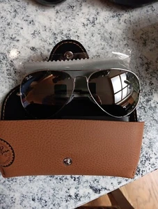 Ray-Ban RB3025 Unisex Aviator Sunglasses Silver/Grey - Picture 1 of 5